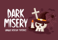 Dark Misery Font - Featured Image