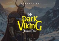 Dark Viking Font - Featured Image
