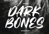 Darkbones Font - Featured Image