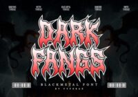 Darkfangs Font - Featured Image