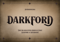 Darkford Font - Featured Image