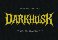 Darkhusk Font - Featured Image
