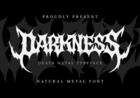Darkness Font - Featured Image