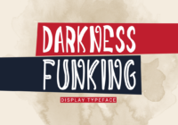 Darkness Funking Font - Featured Image