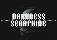 Darkness Seraphine Font - Featured Image
