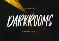 Darkrooms Font - Featured Image