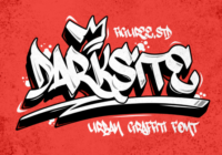 Darksite Font - Featured Image