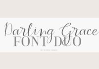 Darling Grace Duo Font - Featured Image