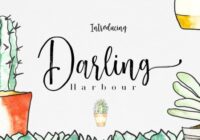 Darling Harbour Font - Featured Image