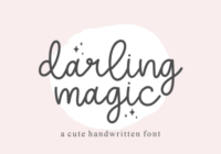 Darling Magic Font - Featured Image
