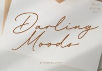 Darling Moods Font - Featured Image