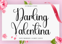 Darling Valentina Font - Featured Image
