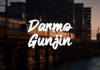 Darmo Gunjin Font - Featured Image