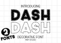 Dash Font - Featured Image