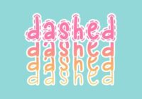 Dashedline Stacked Font - Featured Image