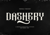 Dashery Font - Featured Image