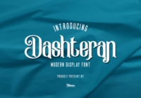 Dashteran Font - Featured Image