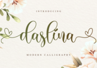 Daslina Font - Featured Image