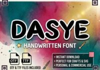 Dasye Font - Featured Image