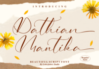 Dathian Mantika Font - Featured Image