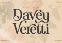 Davey Veretti Font - Featured Image