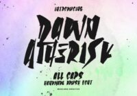 Dawn Atherisk Font - Featured Image