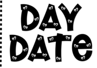 Day Date Font - Featured Image