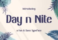 Day N Nite Font - Featured Image
