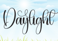 Daylight Font Font - Featured Image