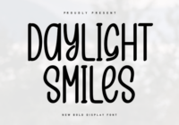Daylight Smiles Font - Featured Image