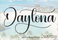Daytona Font - Featured Image