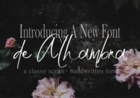 De Alhambra Font - Featured Image