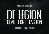 De Legion Devil Font - Featured Image