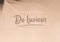 De Luxious Font - Featured Image