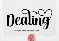 Dealing Font - Featured Image