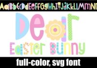 Dear Easter Bunny Font - Featured Image