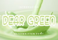 Dear Green Font - Featured Image