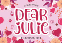 Dear Julie Font - Featured Image