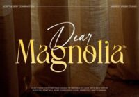 Dear Magnolia Font - Featured Image