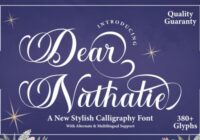 Dear Nathalie Font - Featured Image