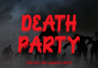 Death Party Font - Featured Image