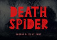 Death Spider Font - Featured Image