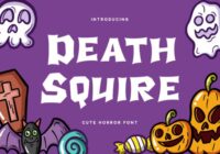 Death Squire Font - Featured Image