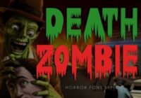 Death Zombie Font - Featured Image