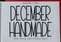 December Handmade Font - Featured Image