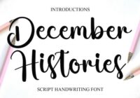December Histories Font - Featured Image