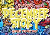 December Story Font - Featured Image