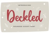 Deckled Font - Featured Image