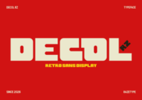 Decol Rz Font - Featured Image