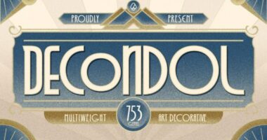 Decondol Font - Featured Image